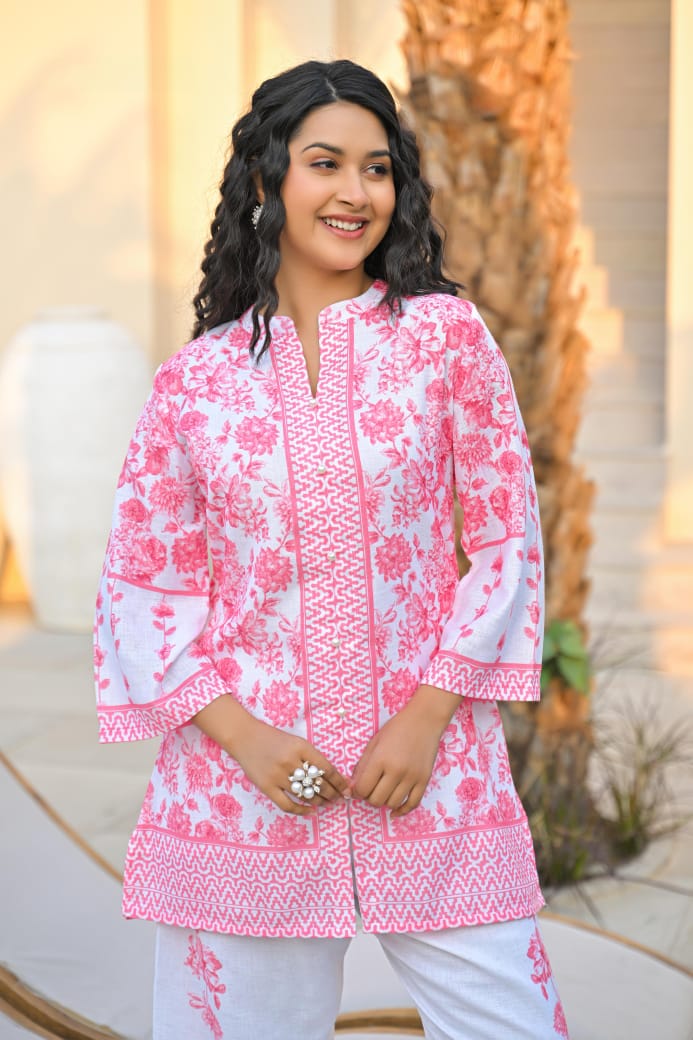 Tanyaa P 154 Cotton Printed Stylish Co Ords Set Collection