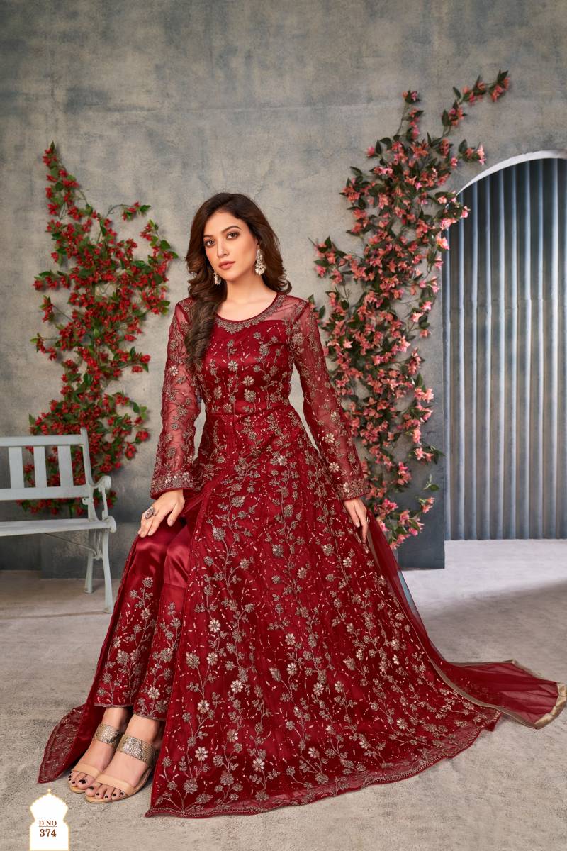 Anjubaa Vol 37 Net Designer Salwar Kameez Collection