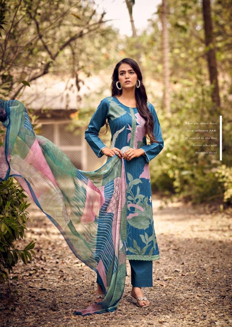 Prm Brisca Lawn Cotton Digital Printed Salwar Kameez Collection