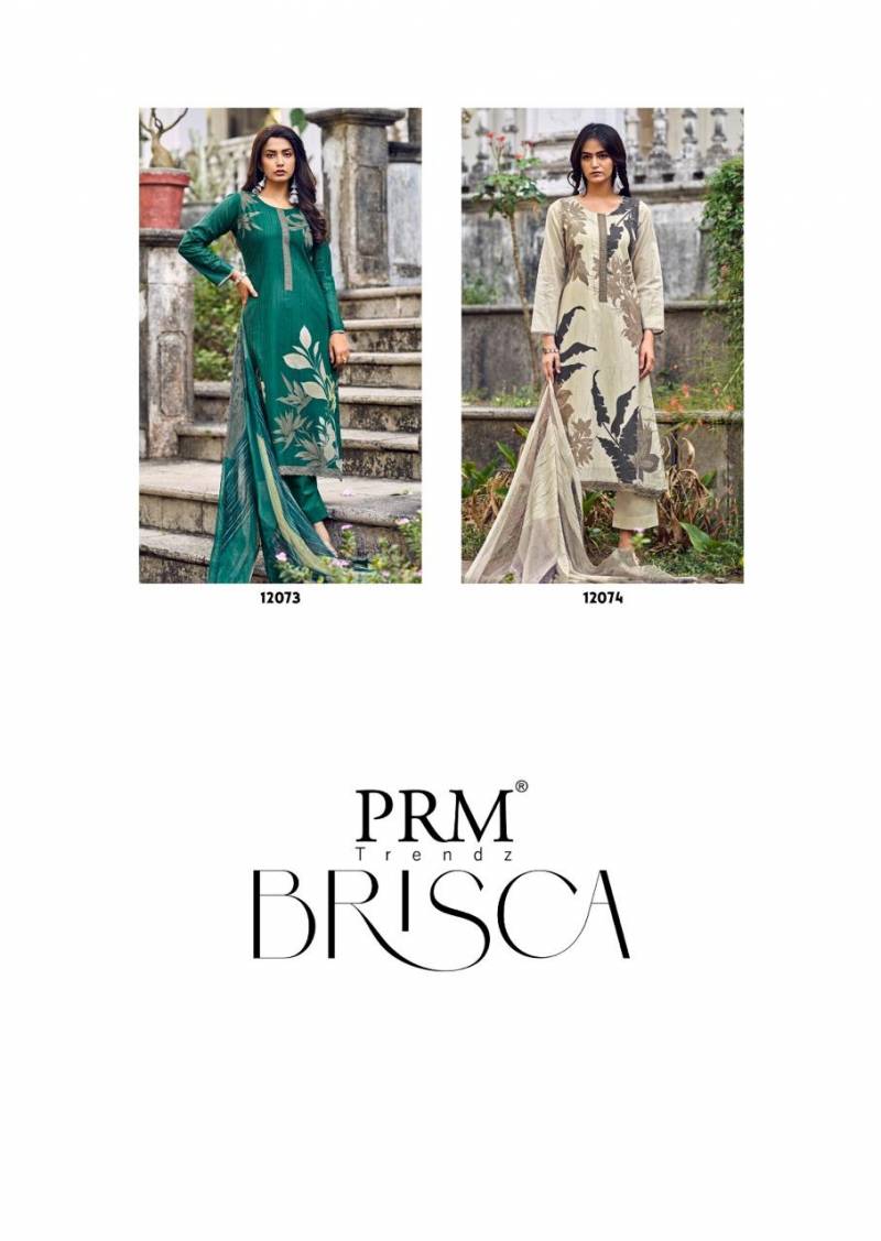 Prm Brisca Lawn Cotton Digital Printed Salwar Kameez Collection