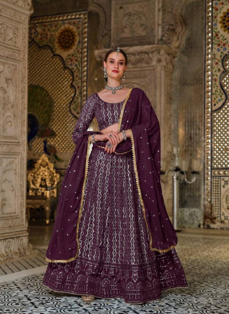 Senhora Masakali Designer Georgette Lahenga Choli Collection