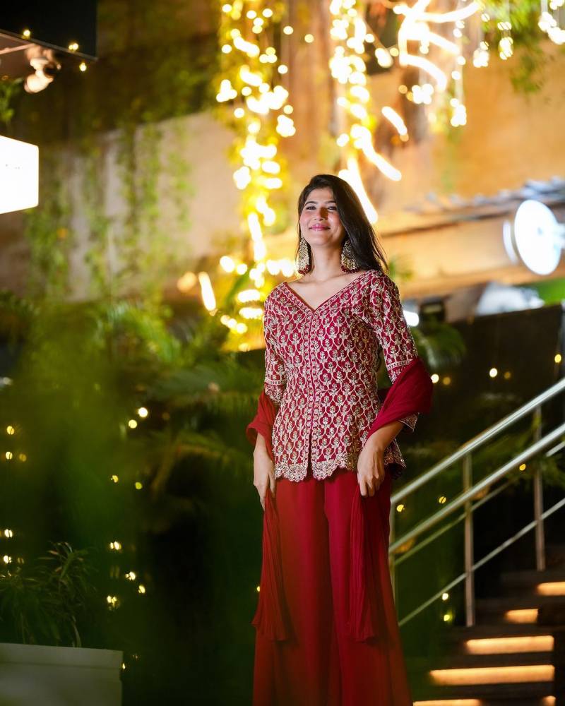 Bt 7088 Silk Embroidered Stylish Indo Western Collection