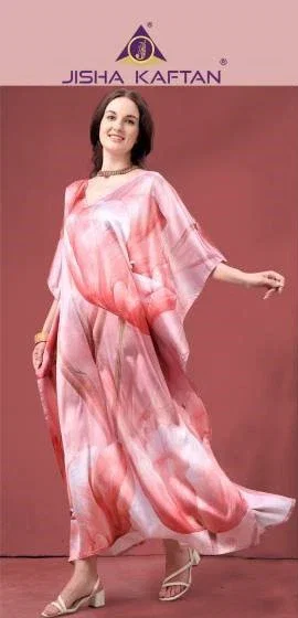 Jisha Satin Breeze Kaftan Volume 3 Polyster Kaftans Collection