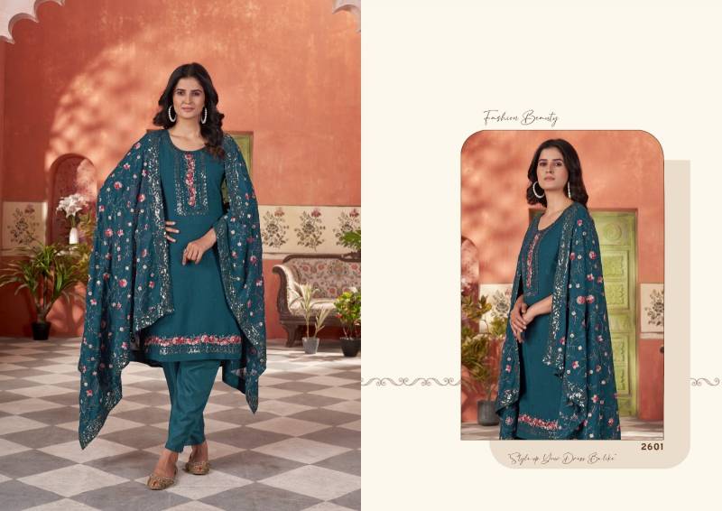 Zeeya Tejaswini Star Georgette With Linning Attached Salwar Kameez