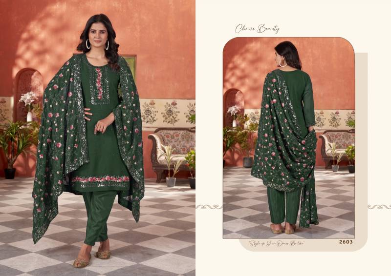Zeeya Tejaswini Star Georgette With Linning Attached Salwar Kameez