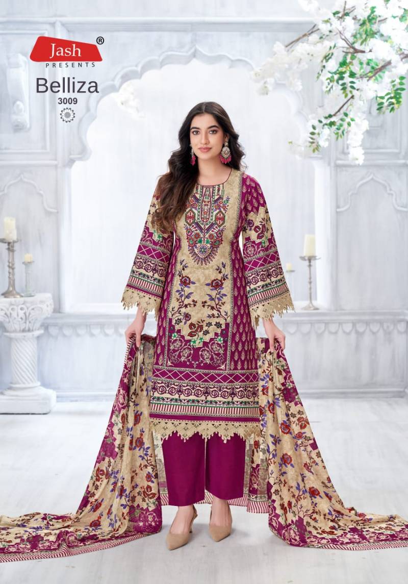 Jash Belliza Vol 3 Cotton Printed Dress Material Collection