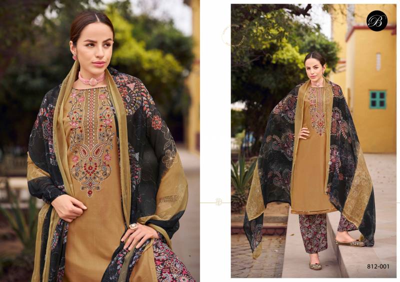 Belliza Gulbano Vol 3 Viscose Rayon Slub Dress Material Collection