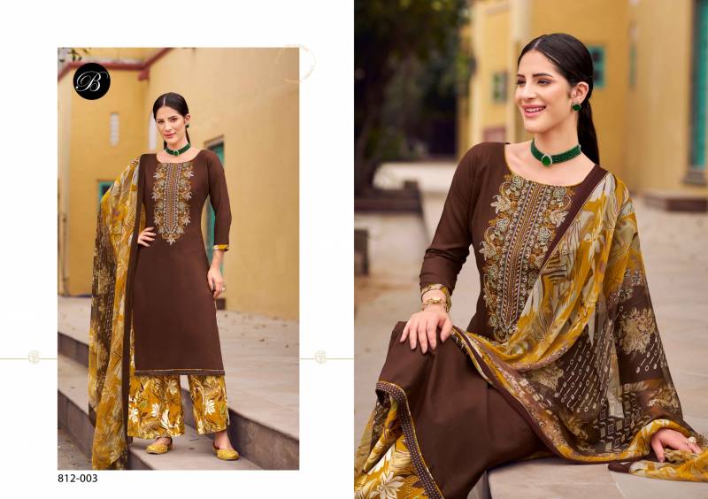 Belliza Gulbano Vol 3 Viscose Rayon Slub Dress Material Collection