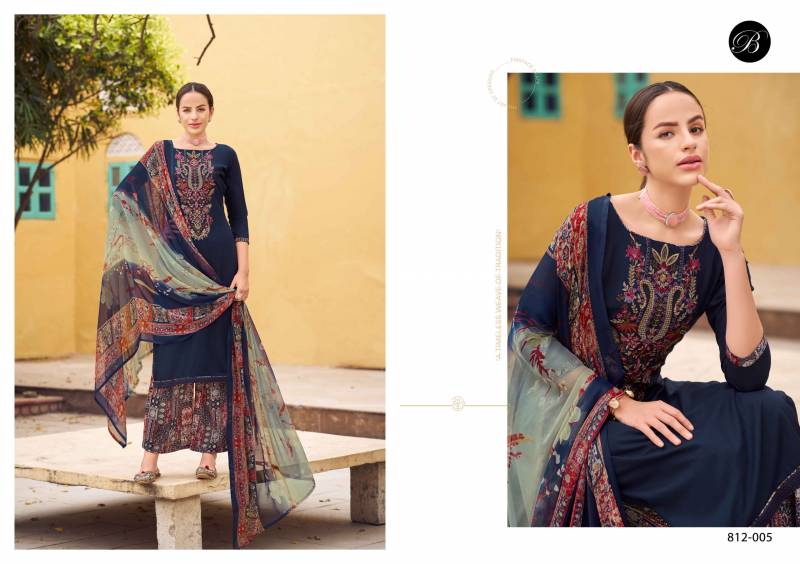 Belliza Gulbano Vol 3 Viscose Rayon Slub Dress Material Collection