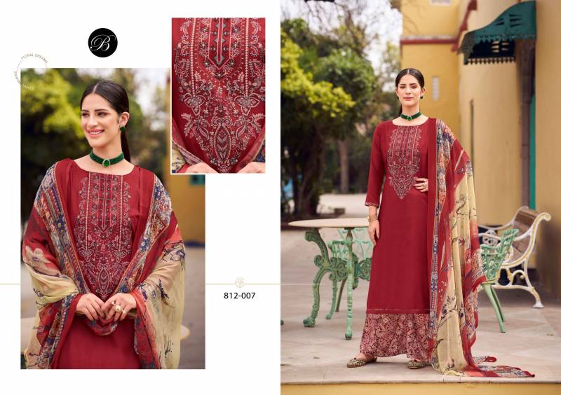 Belliza Gulbano Vol 3 Viscose Rayon Slub Dress Material Collection