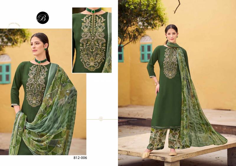 Belliza Gulbano Vol 3 Viscose Rayon Slub Dress Material Collection