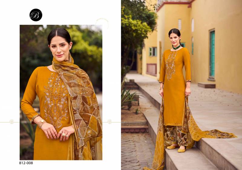 Belliza Gulbano Vol 3 Viscose Rayon Slub Dress Material Collection