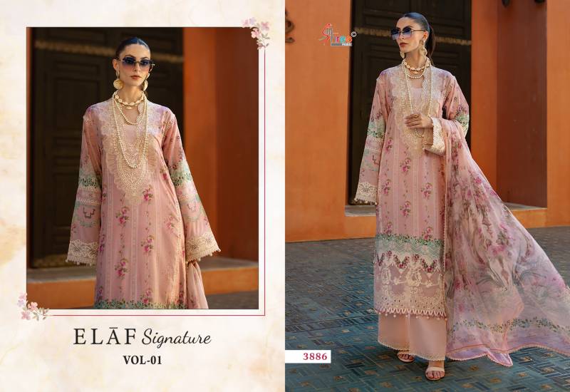 Shree Elaf Signature Vol 1 Cotton Dupatta Pakistani Salwar Kameez