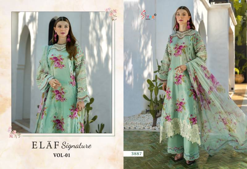 Shree Elaf Signature Vol 1 Cotton Dupatta Pakistani Salwar Kameez