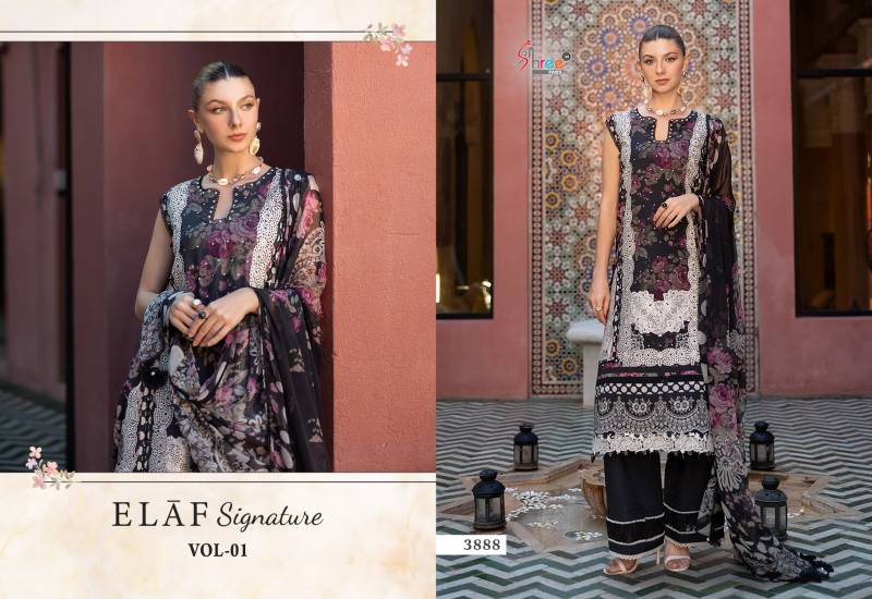 Shree Elaf Signature Vol 1 Cotton Dupatta Pakistani Salwar Kameez