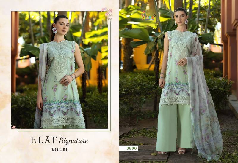 Shree Elaf Signature Vol 1 Cotton Dupatta Pakistani Salwar Kameez