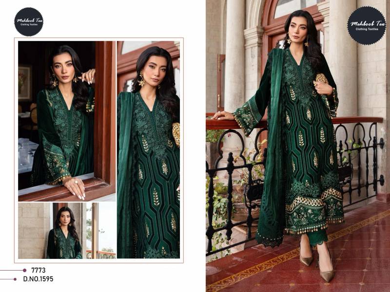 Mehboob Tex 1594 To 1597 Cotton Dupatta Pakistani Salwar Suits