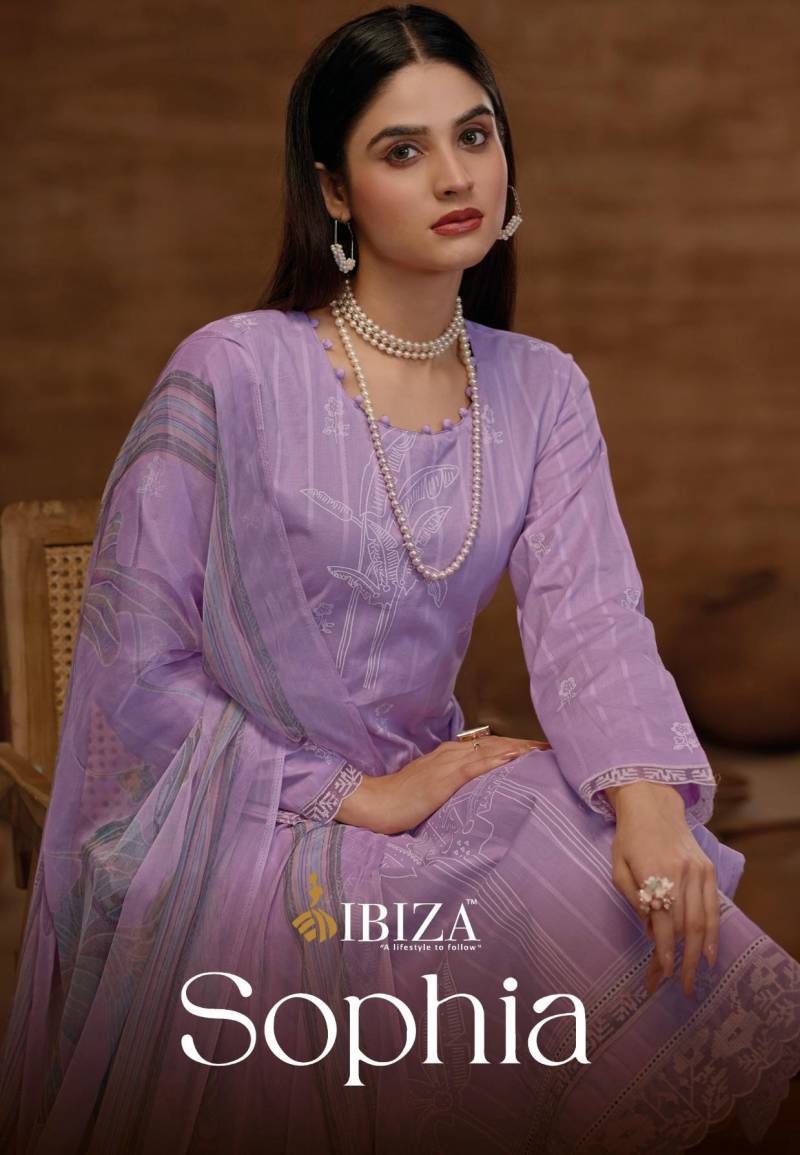 Ibiza Sophia Linen Khaddi Printed Salwar Kameez Collection