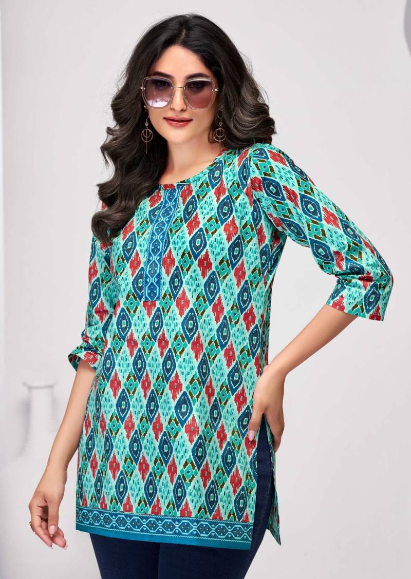 Mayur Crystal Vol 4 Cotton Printed Fancy Ladies Tops Collection