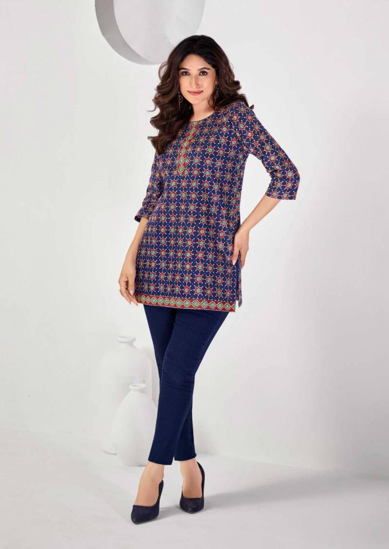 Mayur Crystal Vol 4 Cotton Printed Fancy Ladies Tops Collection