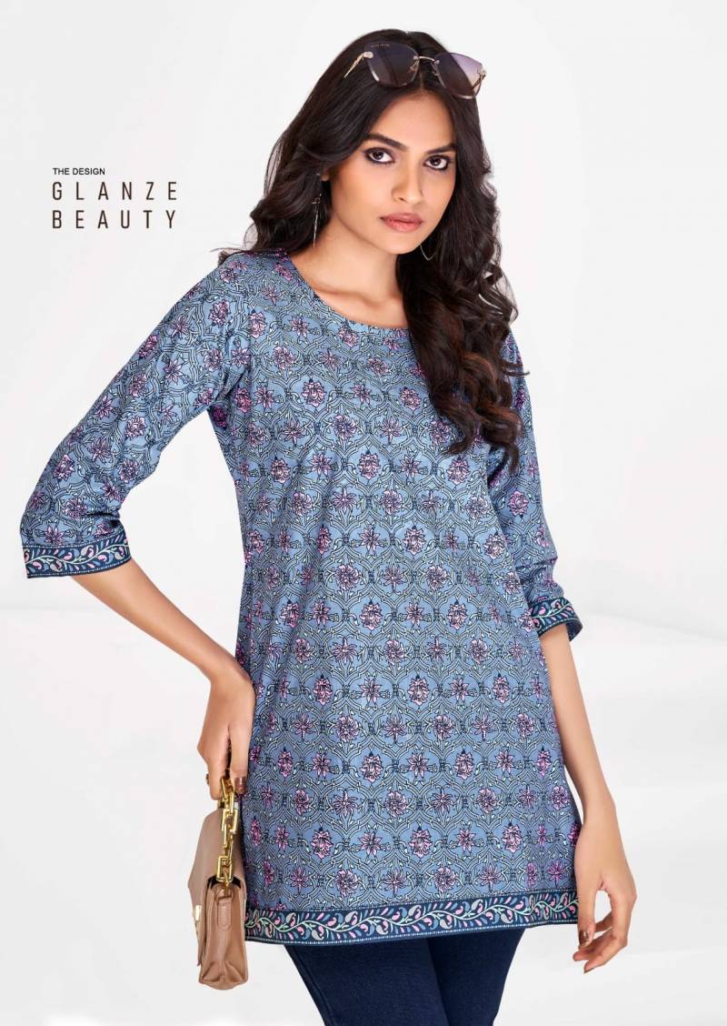 Mayur Crystal Vol 4 Cotton Printed Fancy Ladies Tops Collection