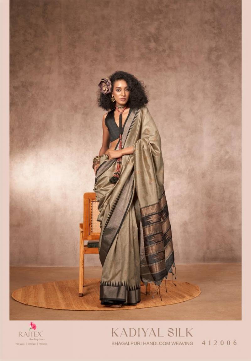 Rajtex Kadiyal Silk Handloom Weaving Silk Sarees Collection