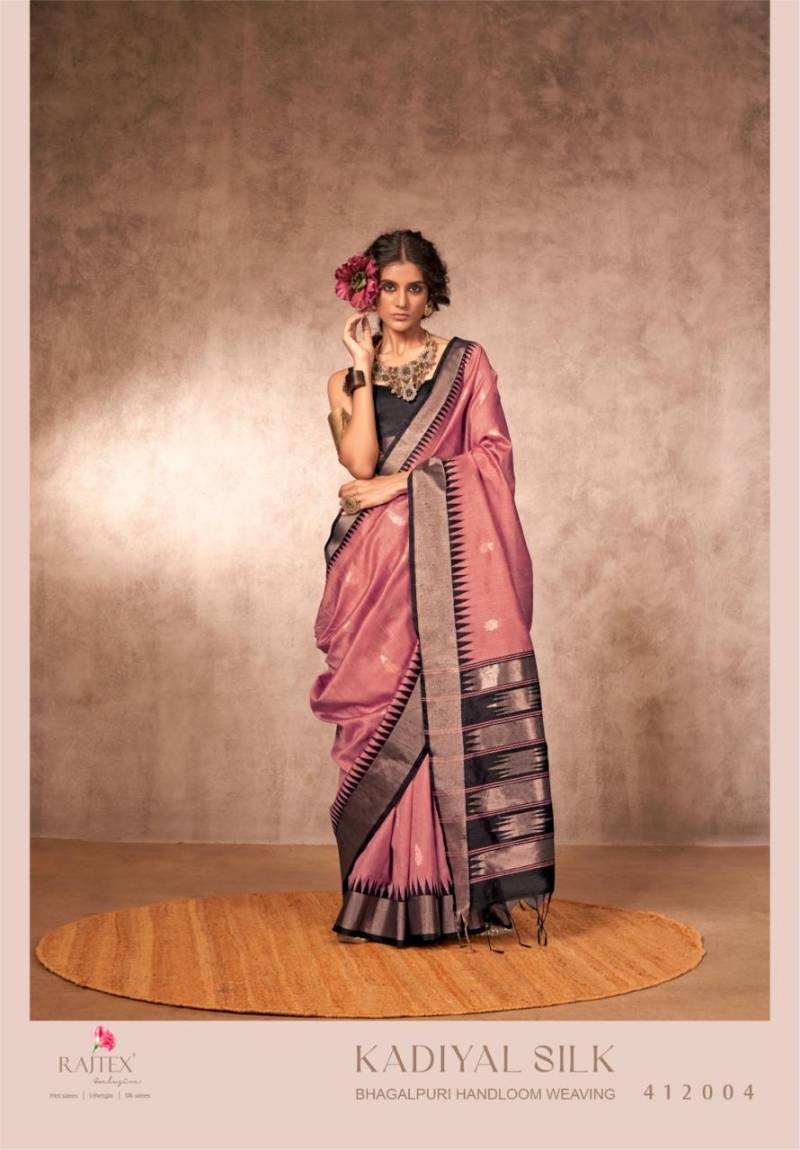 Rajtex Kadiyal Silk Handloom Weaving Silk Sarees Collection