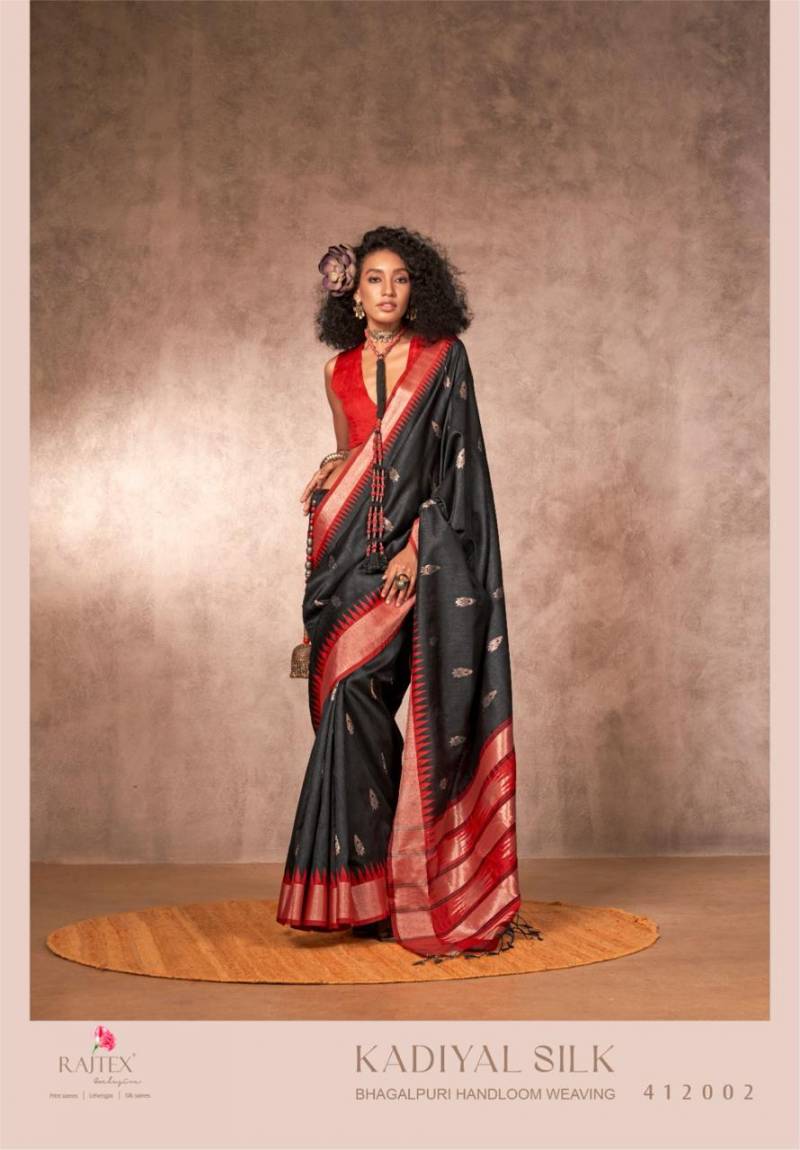 Rajtex Kadiyal Silk Handloom Weaving Silk Sarees Collection