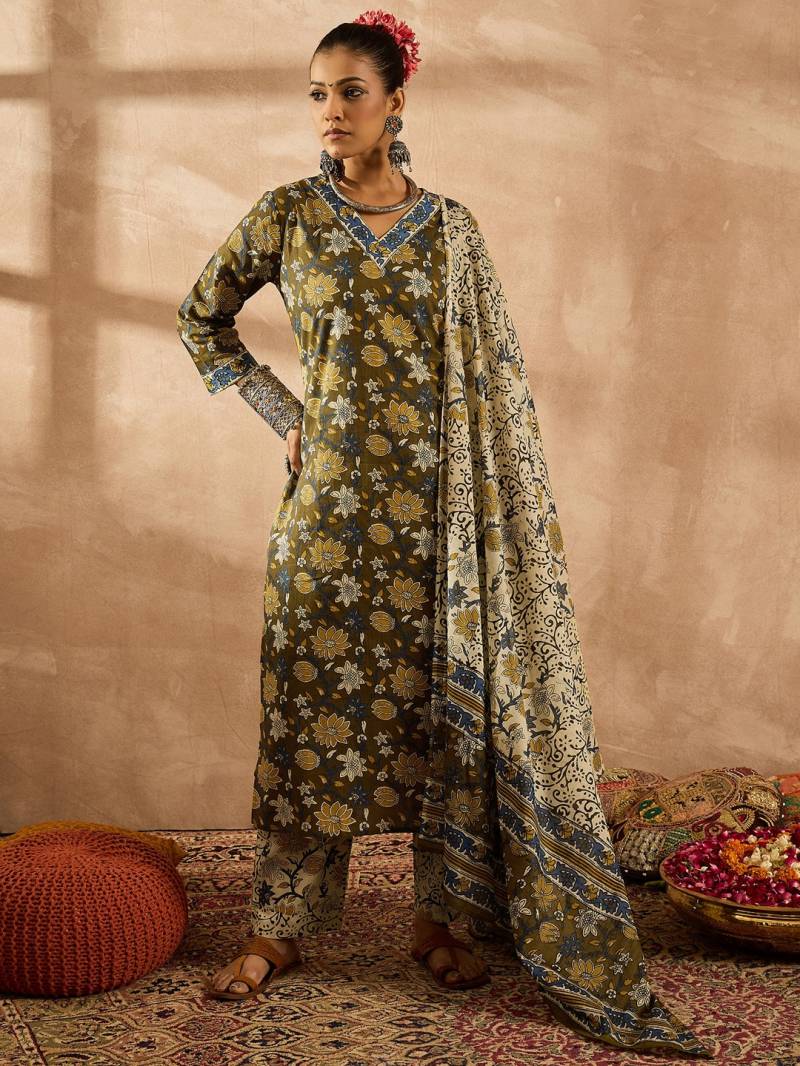 Indo Era 2546 Fancy Cotton Kurti Bottom With Dupatta Collection