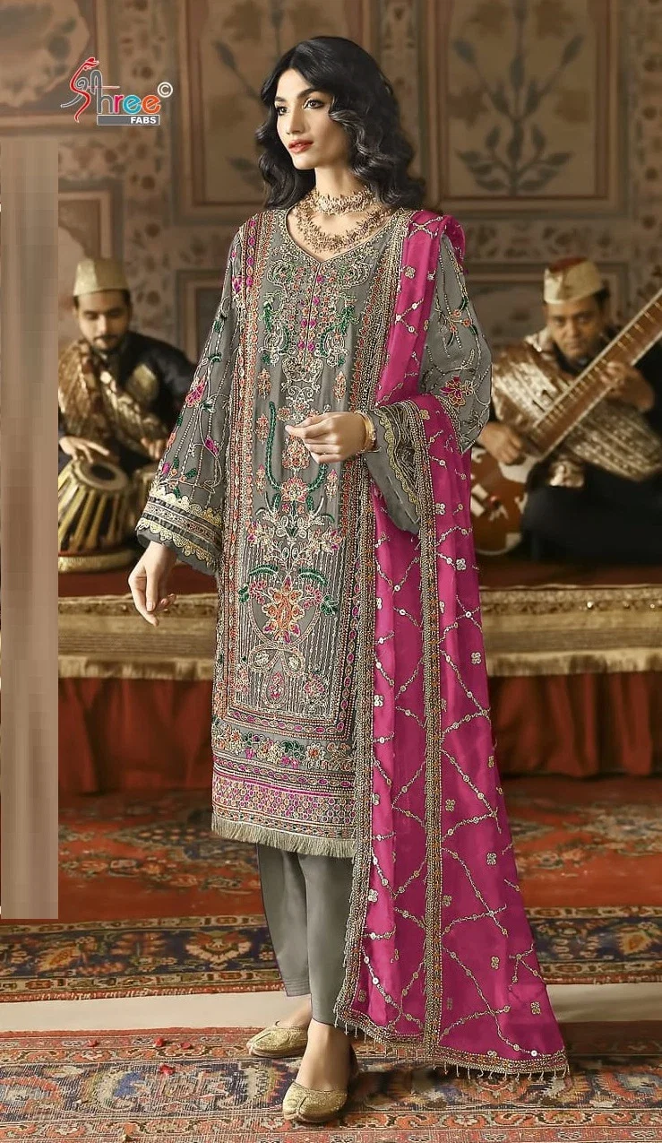 Shree K 5072 Georgette Pakistani Salwar Suit Collection