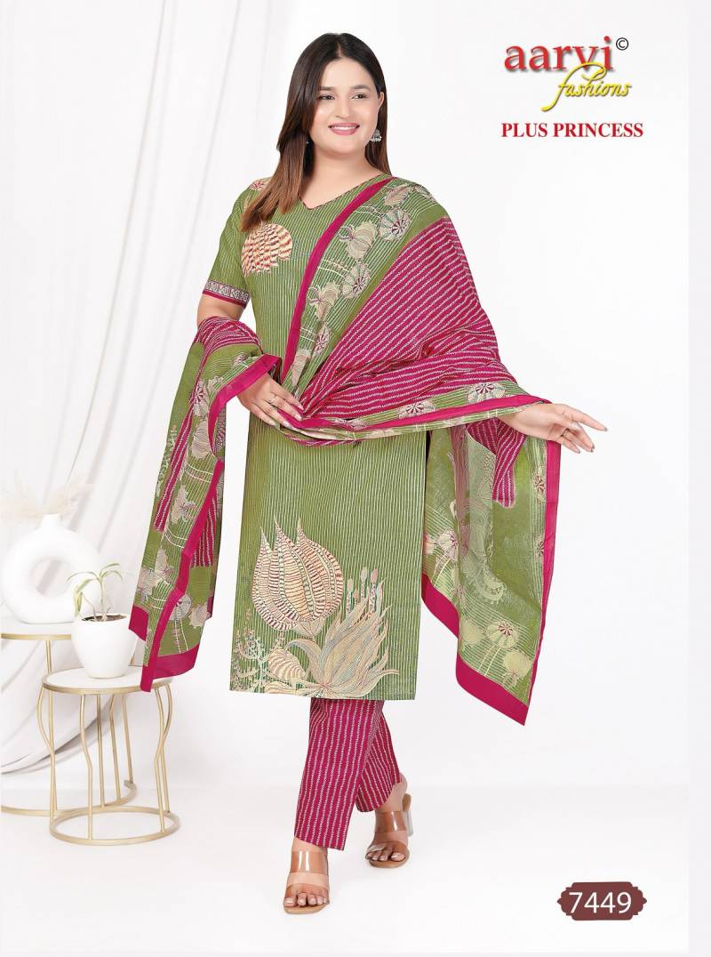 Aarvi Plus Princess Vol 4 Readymade Cotton Kurti Sets Collection