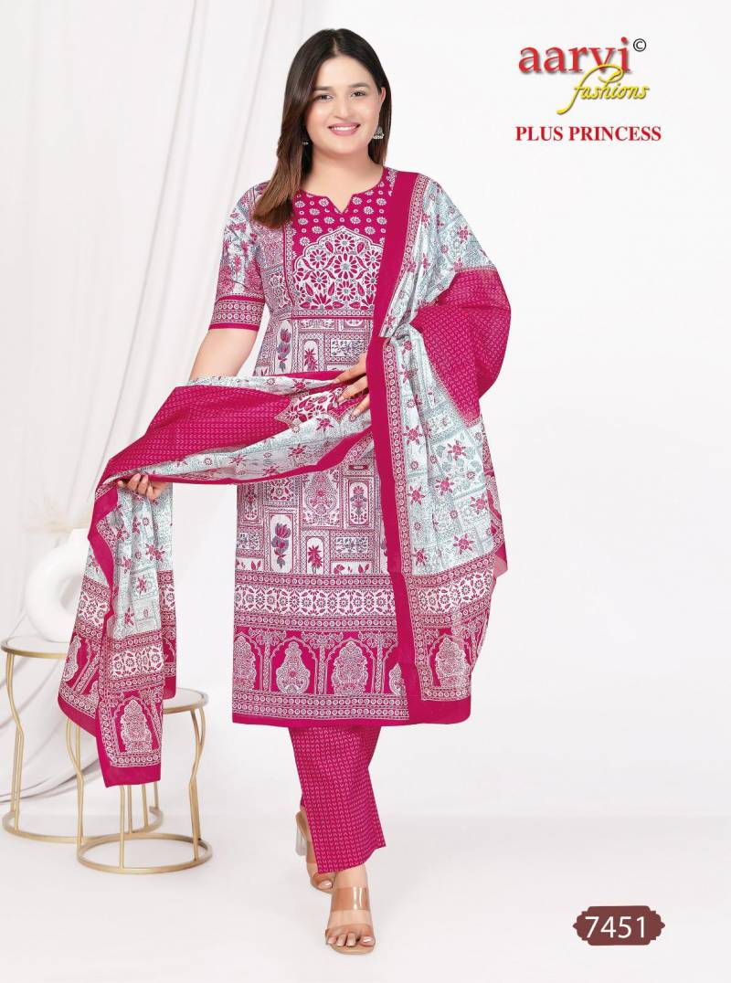 Aarvi Plus Princess Vol 4 Readymade Cotton Kurti Sets Collection