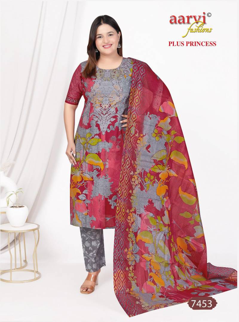Aarvi Plus Princess Vol 4 Readymade Cotton Kurti Sets Collection