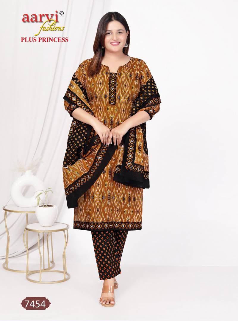 Aarvi Plus Princess Vol 4 Readymade Cotton Kurti Sets Collection