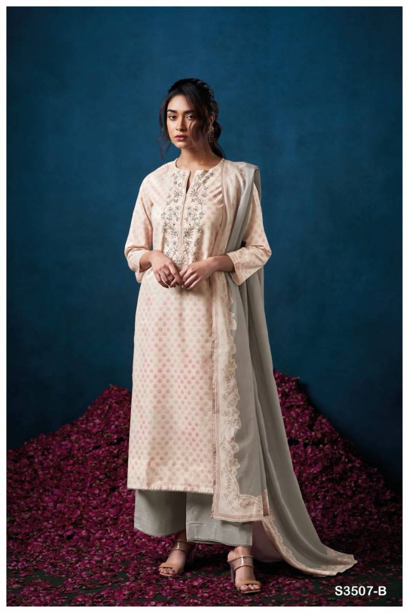 Ganga Falyn Cotton Printed Embroidered Salwar Suit Collection