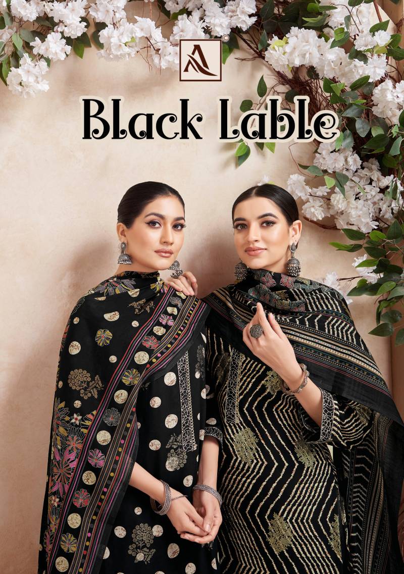 Alok Black Lable Viscose Rayon Dress Material Collection