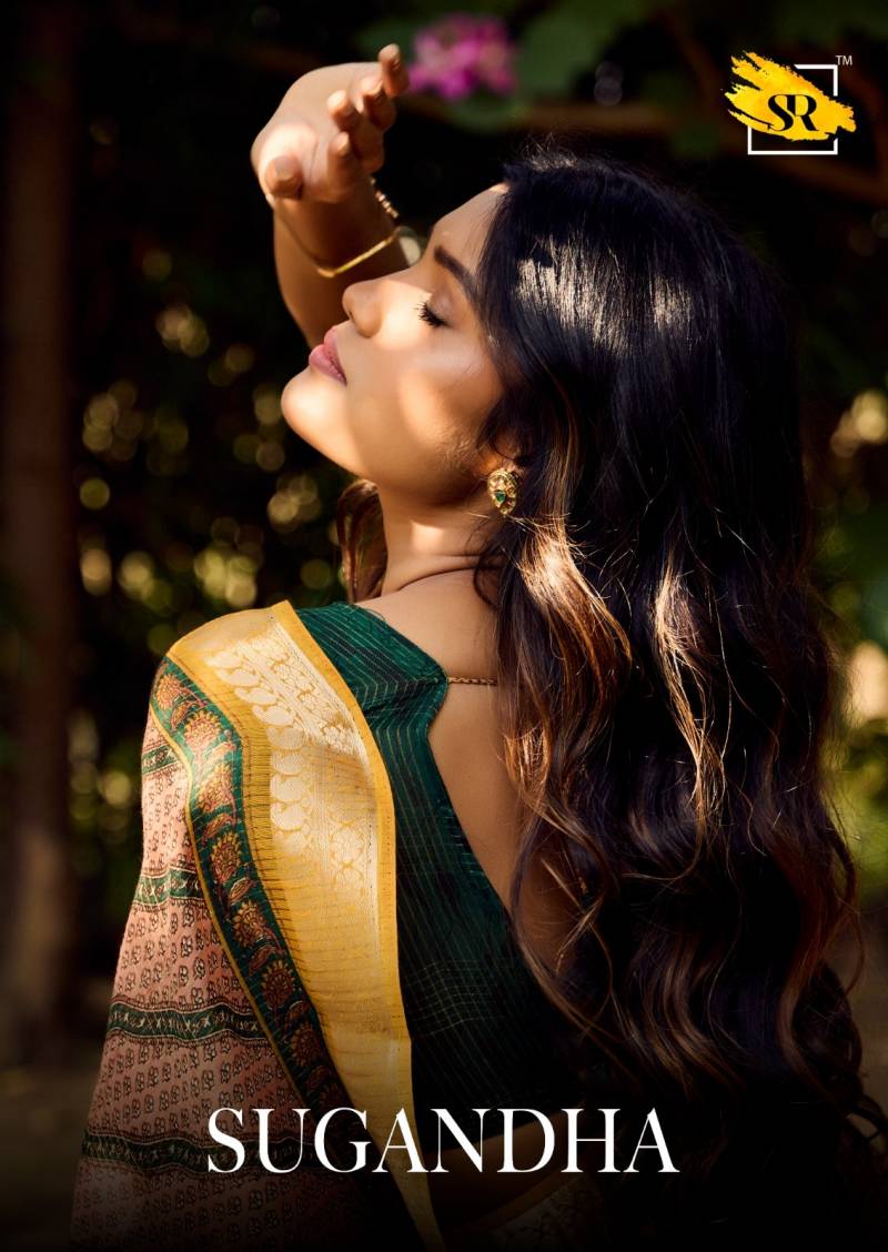 Sr Sugandha Soft Cotton With Zari Checks Saree Collection