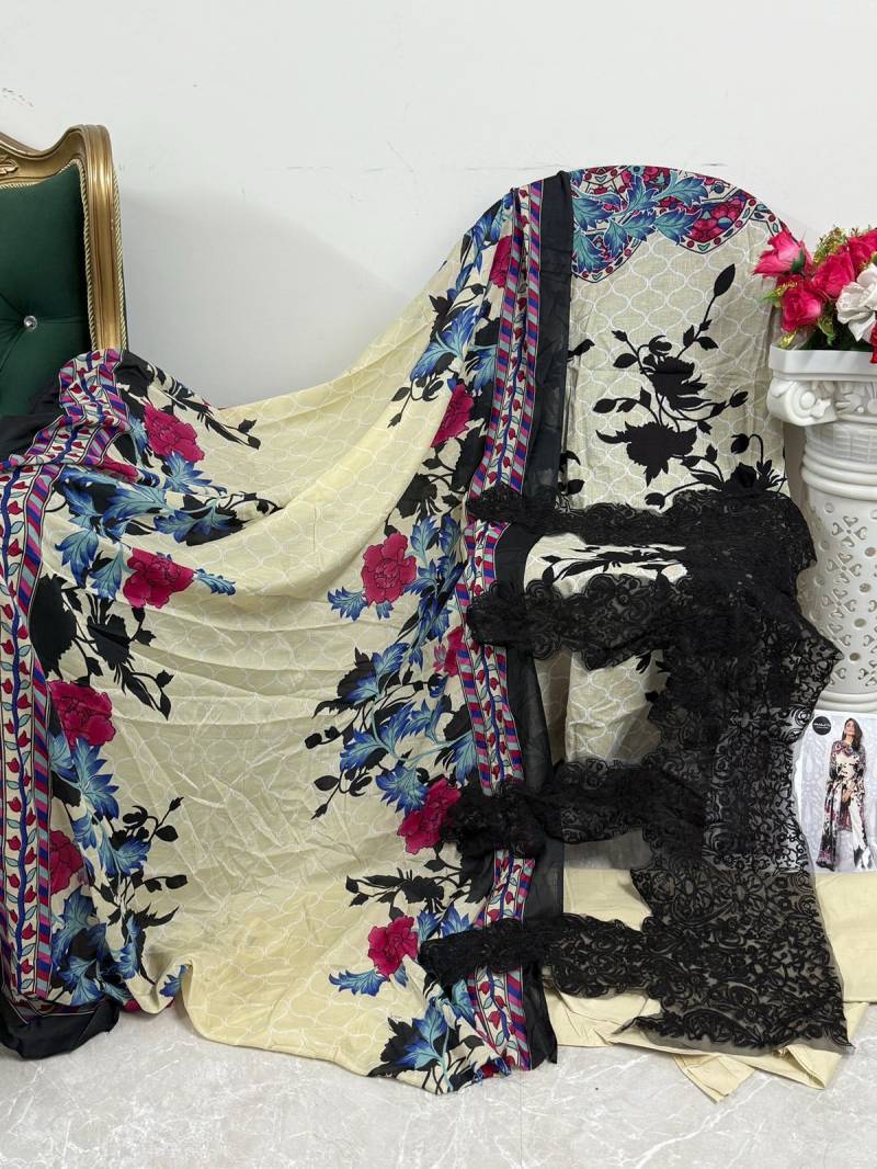 Mehboob Tex 1435 A And B Cotton Dupatta Pakistani Salwar Suits
