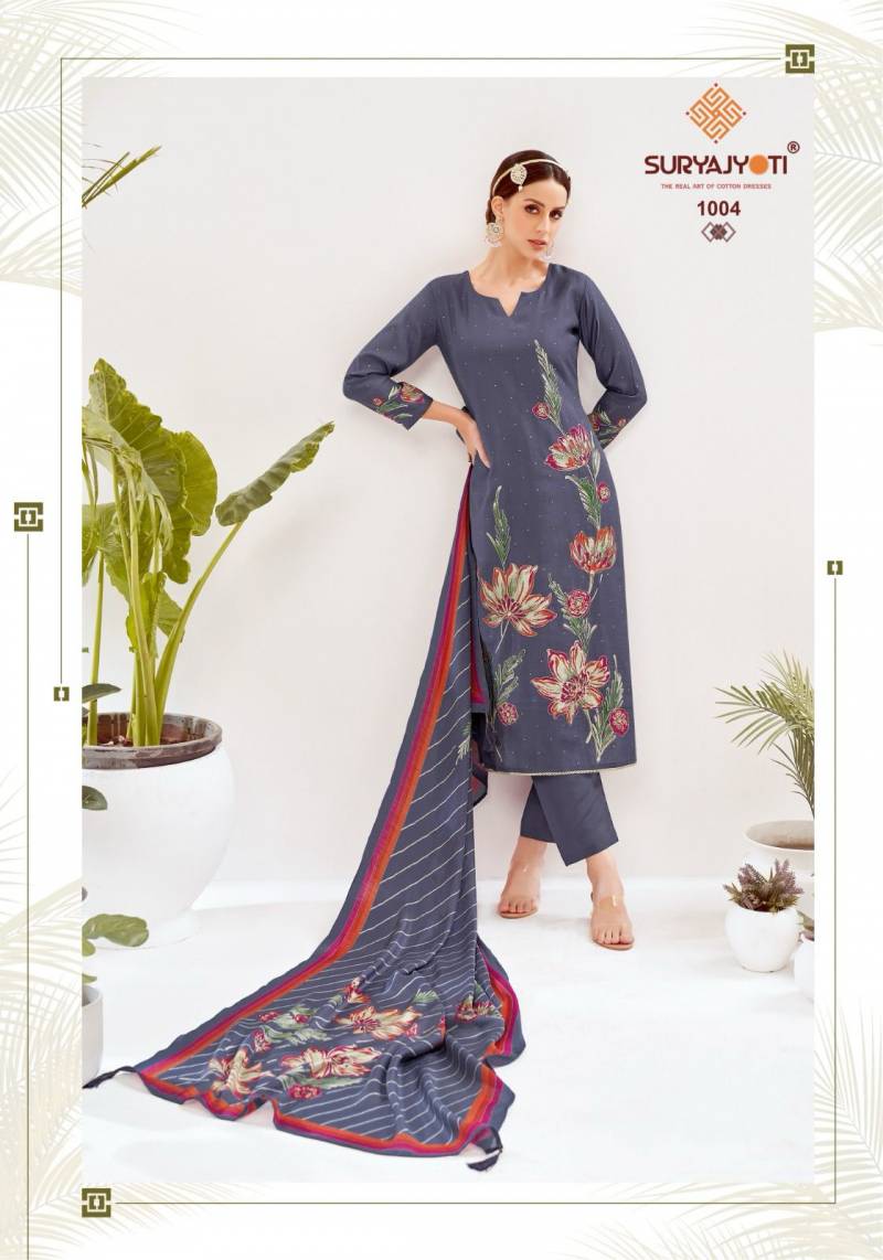 Suryajyoti Khushi Vol 1 Discharge Printed Dress Material Collection