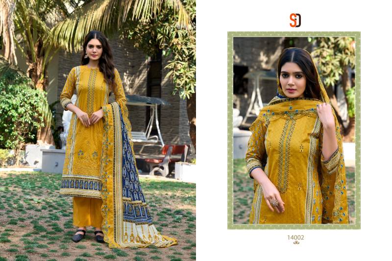 Shraddha Bin Saeed Vol 14 Embroidered Pakistani Salwar Suits