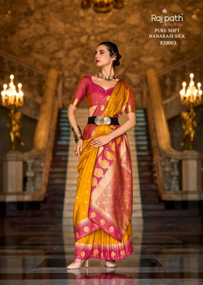 Rajpath Cherry Silk Designer Soft Silk Saree Collection