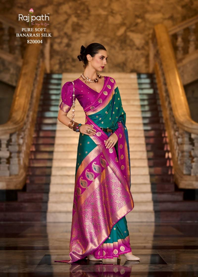 Rajpath Cherry Silk Designer Soft Silk Saree Collection
