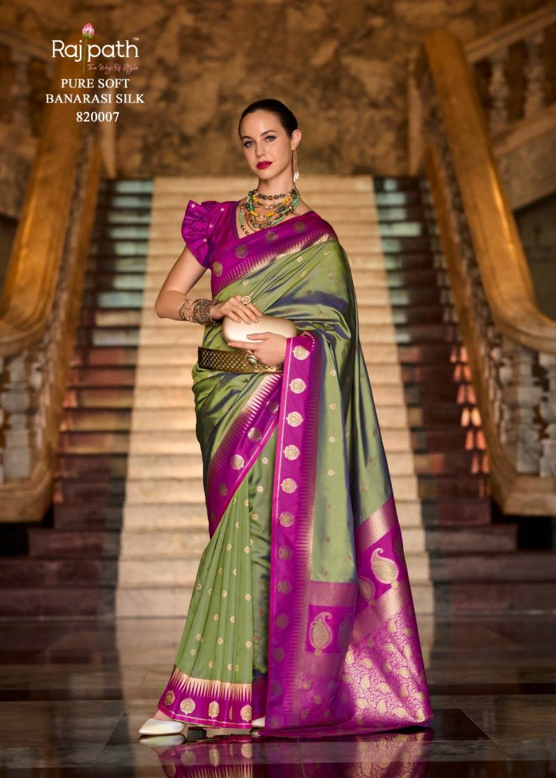 Rajpath Cherry Silk Designer Soft Silk Saree Collection