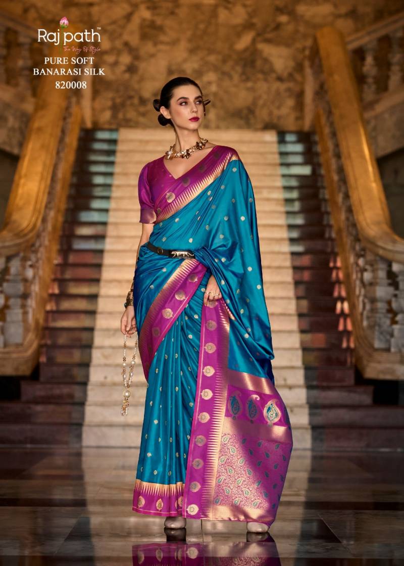 Rajpath Cherry Silk Designer Soft Silk Saree Collection