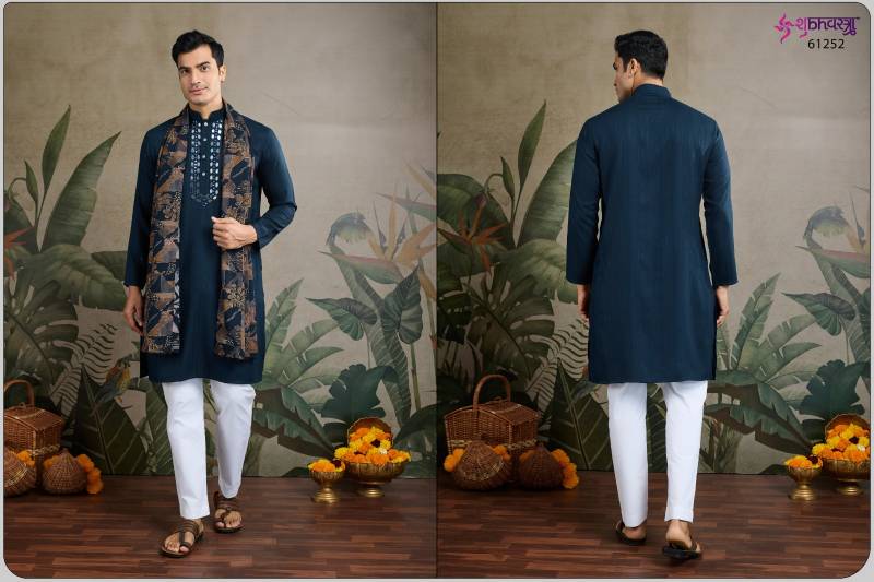 Shubhvastra Zari And Weaves Vol 3 Mens Kurta With Dupatta