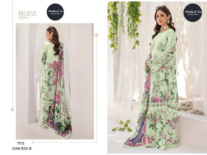 Mehboob Tex 1522 B Cotton Dupatta Pakistani Salwar Suits