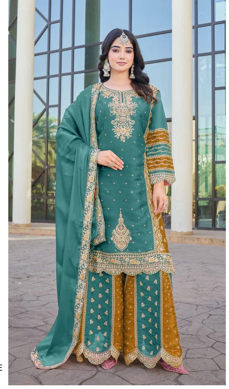 Khas 4441 Embroidered Ready Made Pakistani Suits Collection