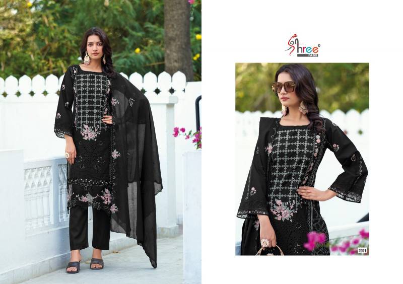 Shree Tasrif Premium Embrodered Lawn Pakistani Salwar Kameez