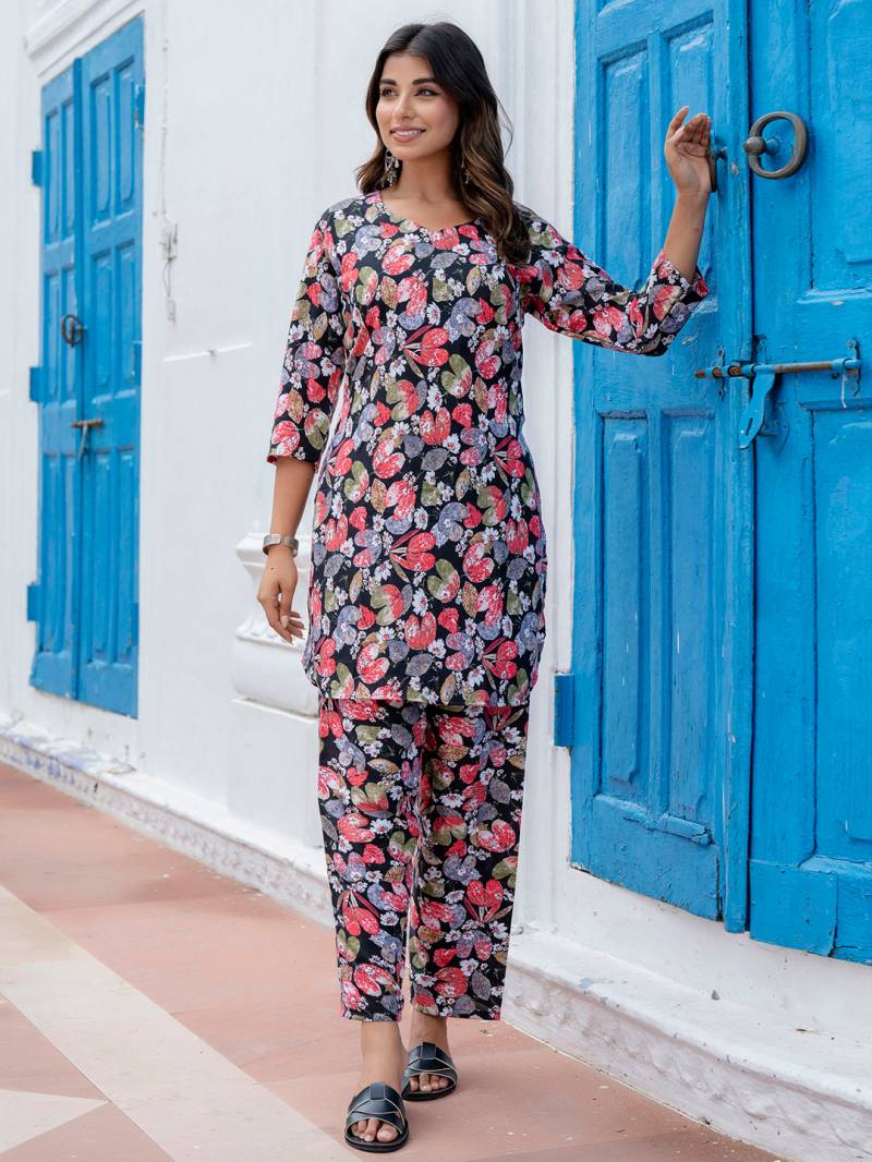 Vredevogel Co Ord Set 1 Rayon Printed Fancy Co Ords Sets Collection