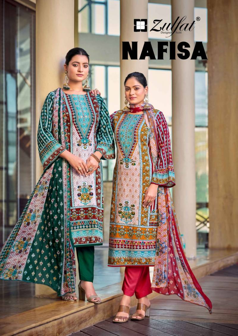 Zulfat Nafisa Viscose Rayon Dress Material Collection
